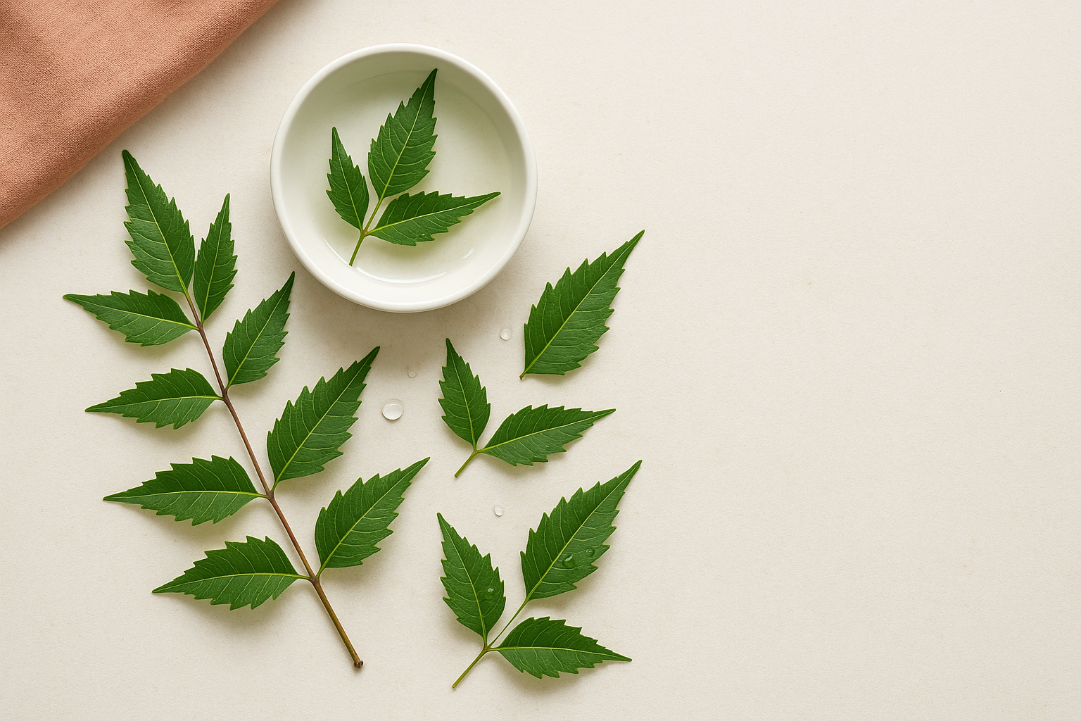 Neem — ingredient background